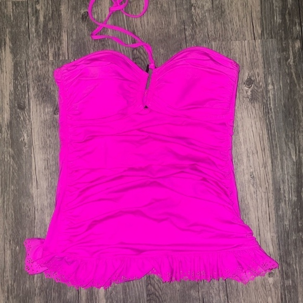 Bleu Rod Beattie pink tankini size 4
